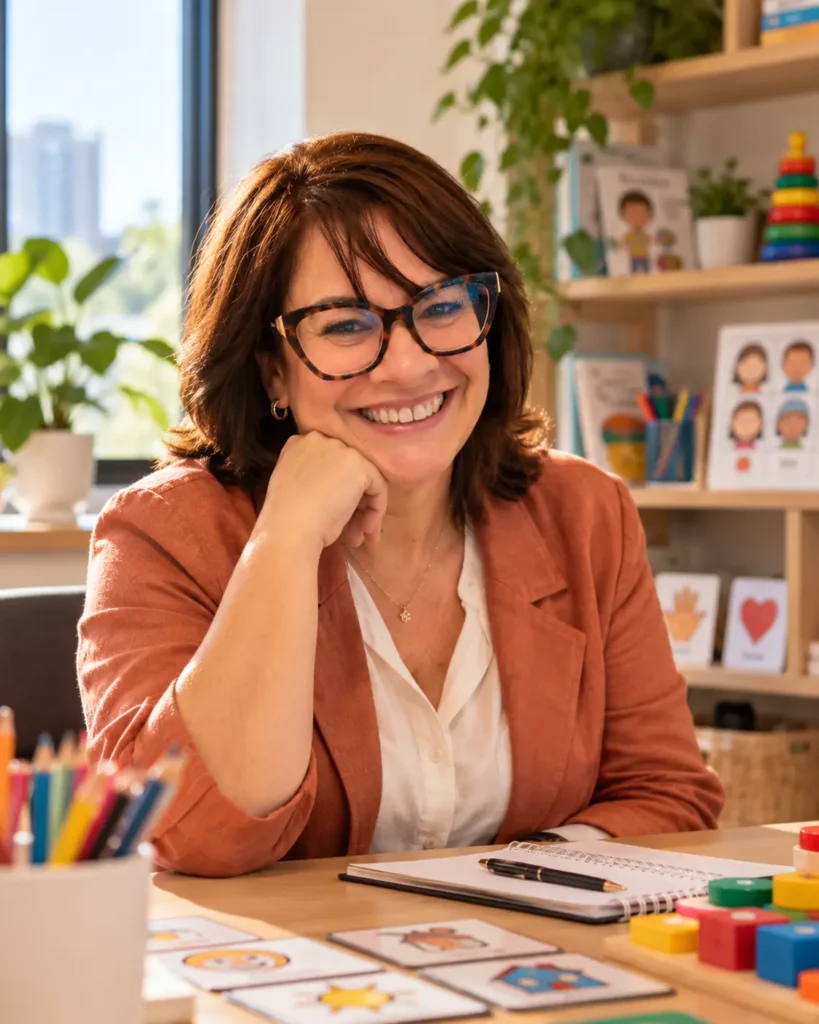 Conheça a trajetória de Ana Paula Lopes: neuropsicopedagoga clínica, professora de AEE em Altas Habilidades, intérprete de Libras e mãe atípica. Atendimento humanizado em Camboriú e região.